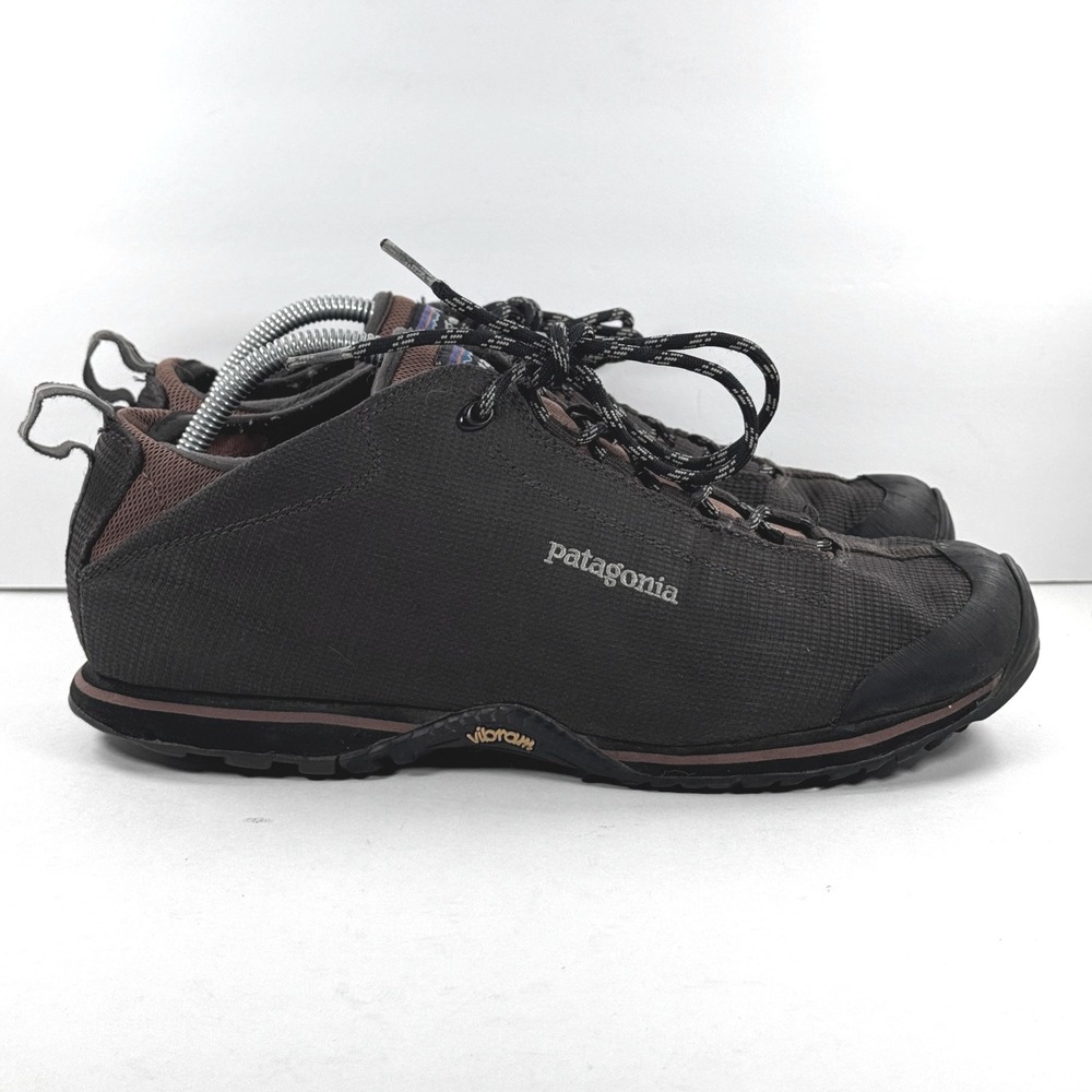 Patagonia Thatcher Velvet Brown Mens Hiking Trail Shoes Vibram T80205 Size 11